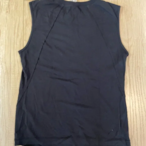 Washed Black Basic Tank Top - Picture 4 of 4